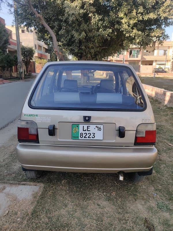 Suzuki Mehran VXR 2014 Total genuine 7