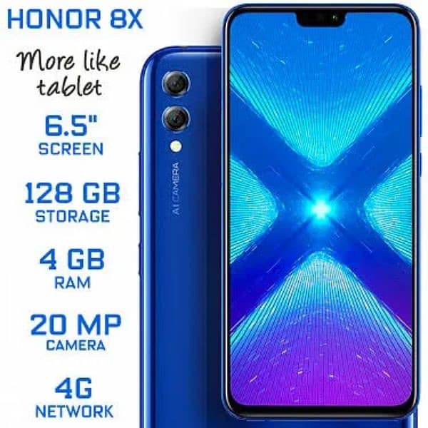 Huwai honor 8x 0