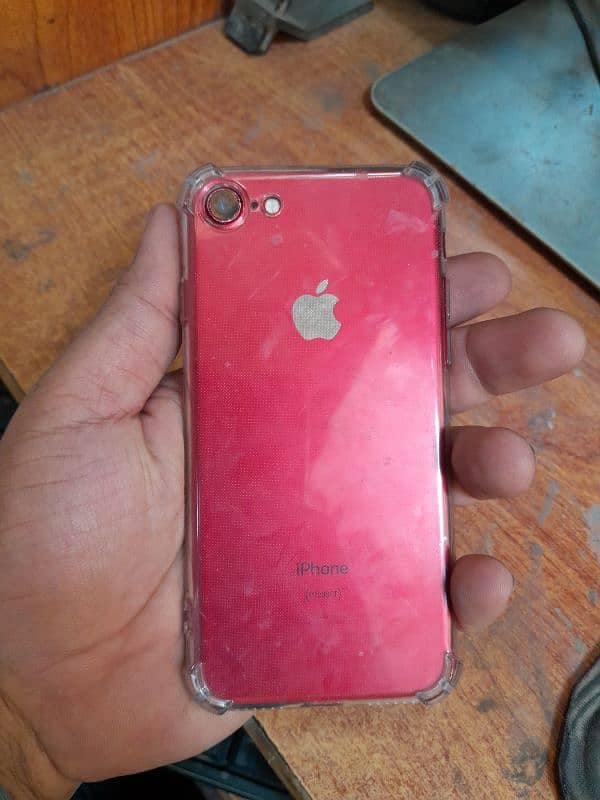 iPhone 7 Red Colour 128 GB 100 Battery 8