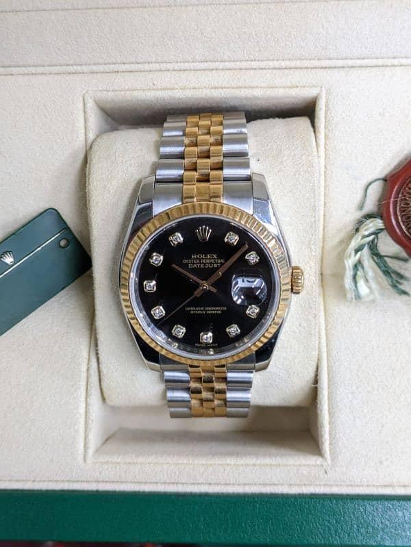 ROLEX 126331 CHOCOLATE DIAMONDS DIAL STEEL EVER ROSE GOLD 41 BRAND NEW 11