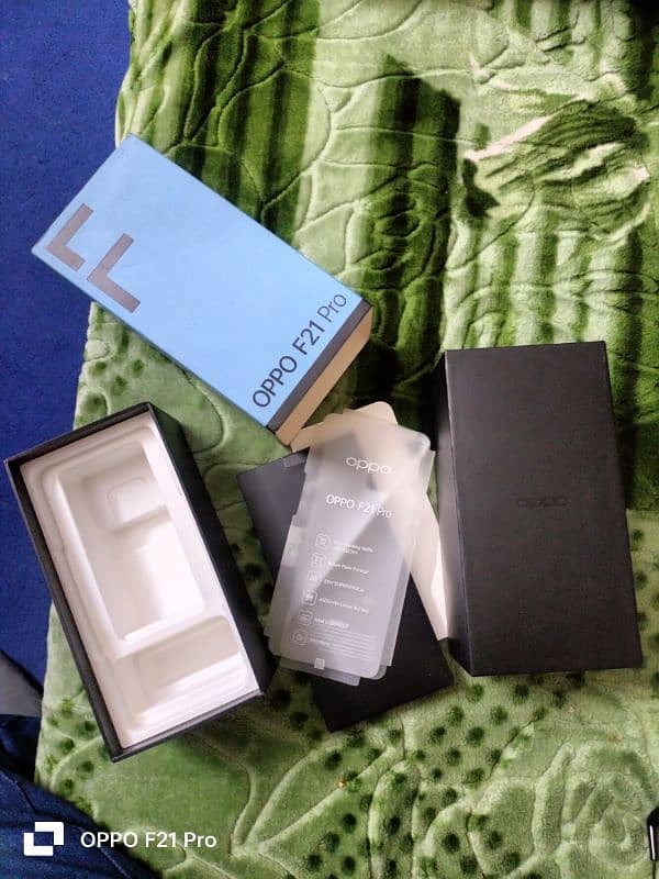 Oppo F21 Pro 4g 8/128 with box Official PTA 5