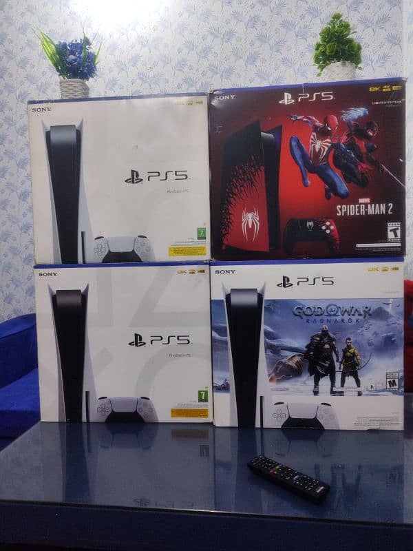 playstation 5 ps5 disc edition UK 1tb 1200 series Spiderman 2 edition 0