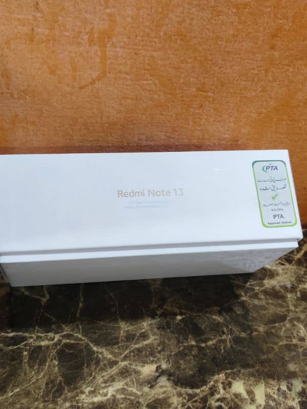 Redmi note 13 8gb256gb full box mint green only sale no exchange 3