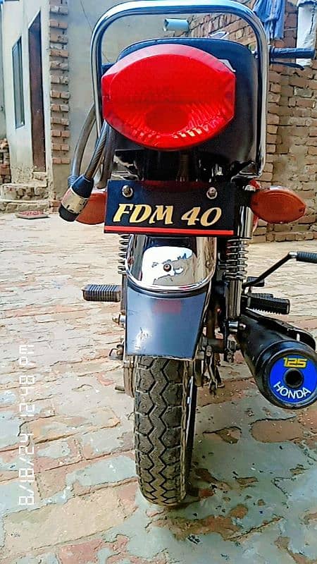 Honda 125 10/9 condition one hand used full clean 11