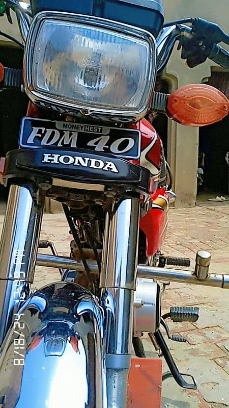 Honda 125 10/9 condition one hand used full clean 12