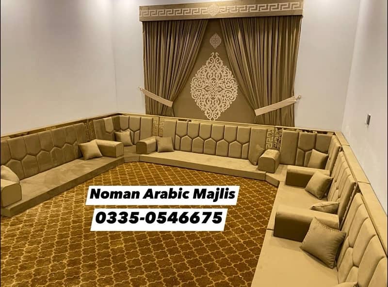 Noman Arabic Majlis - Arbi Majlis Sofa - Toshak Sofa 7