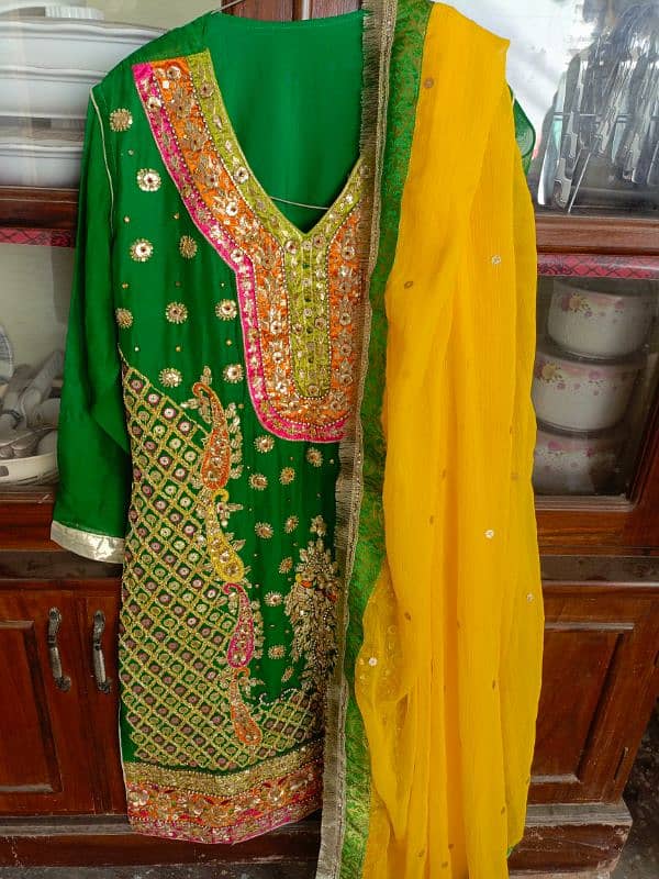 Mehndi dress new 6