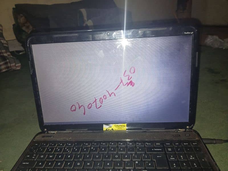 HP laptop notebook 1. TB . . 6GB. . ram 0