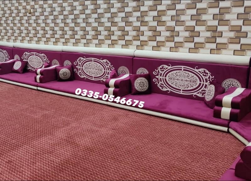 Noman Arabic Majlis - Saudi Majlis - Arbi Majlis Sofa 13