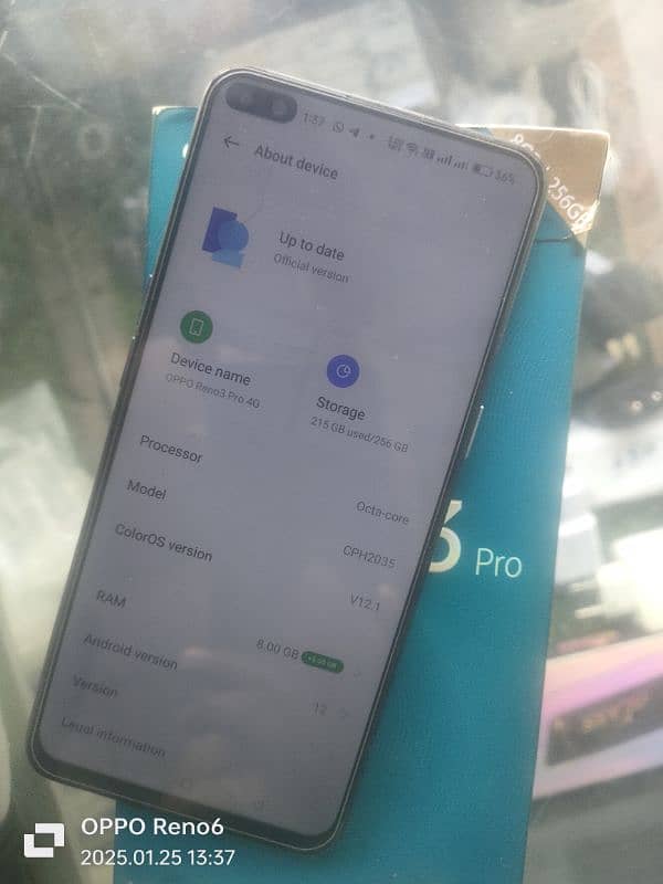 Oppo Reno 3pro 8-256 1