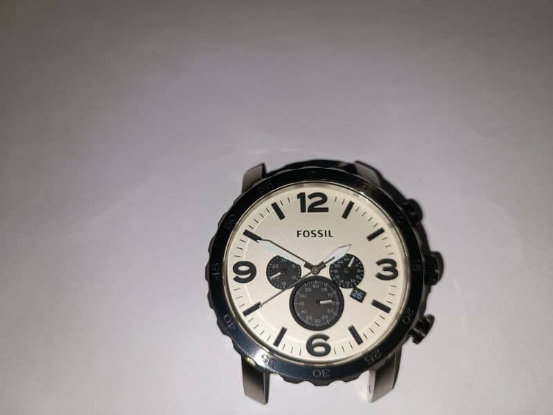 FOSSIL NATE CHRONOGRAPH LEATHER WATCH FOR MEN 9