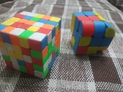 5×5 cube with free 3×3 magic cube