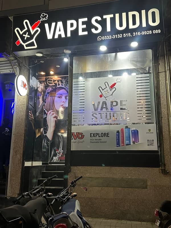 Vape Studio shop for Sale | Running business setup for sale | Vape sel 8