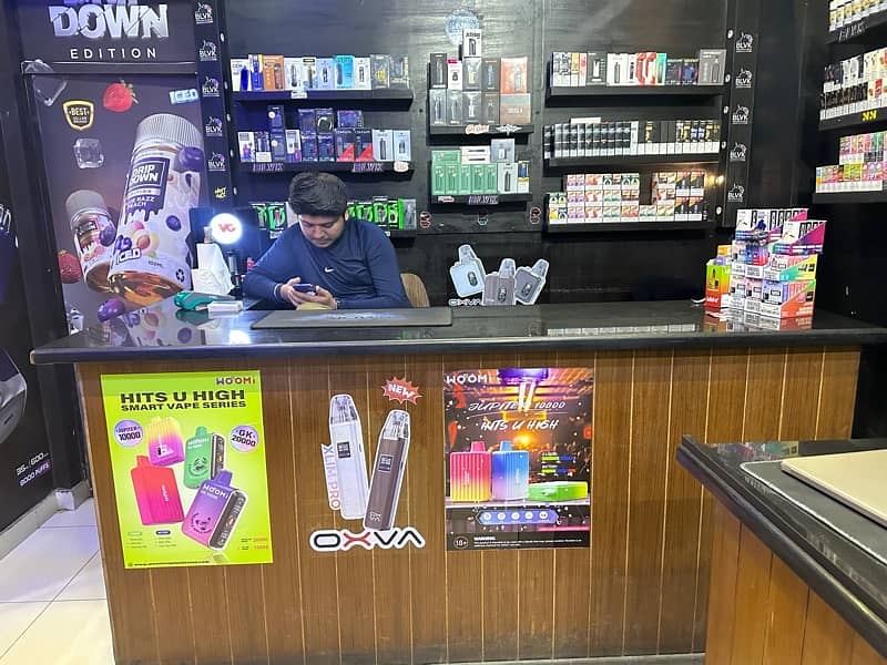 Vape Studio shop for Sale | Running business setup for sale | Vape sel 13