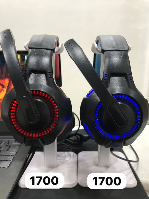 PRO RGB Gaming Headphones With USB Mic For PC Laptop XBOX PS4 Headset 10