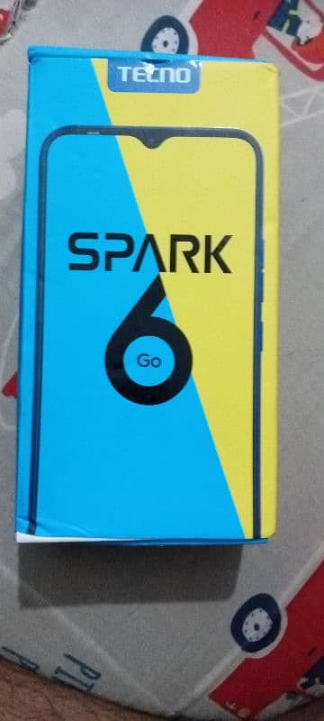 TECNO SPARK 6 GO WITH BOX OR CHARGING LEAD 0