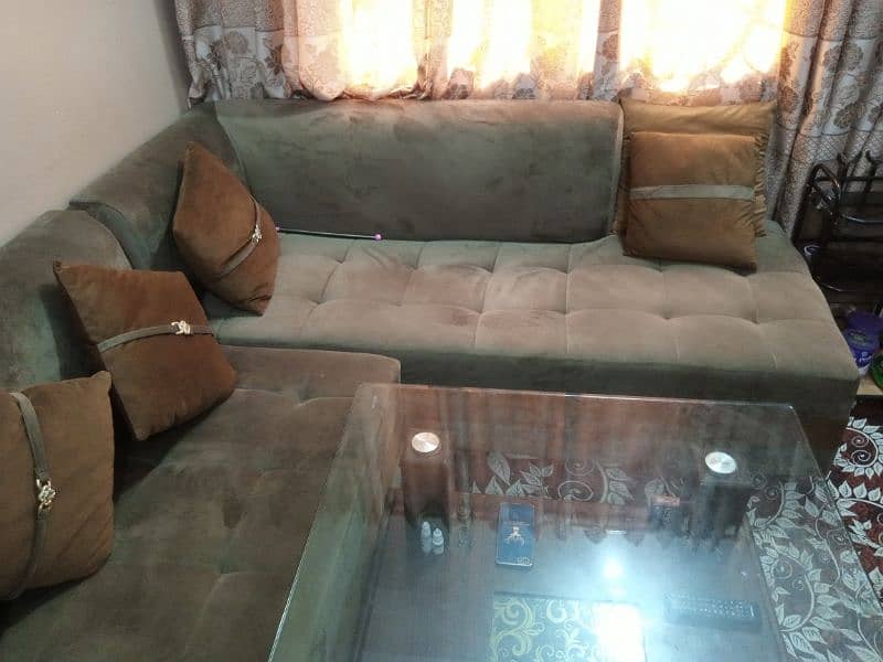 5 seater L shaped Sofa 3