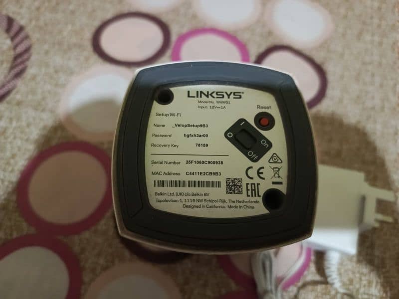 Linksys router 7