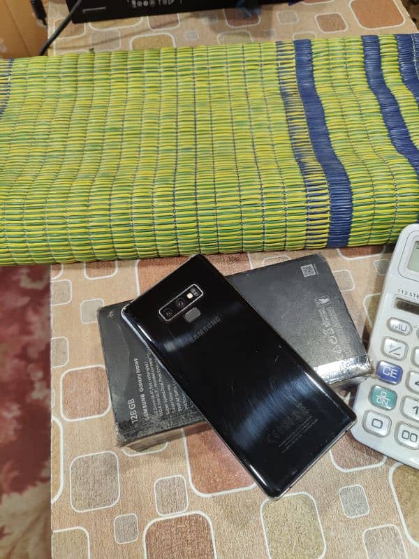 Samsung Note 9 6,128no open no faultt exchany any mobile for sell 9