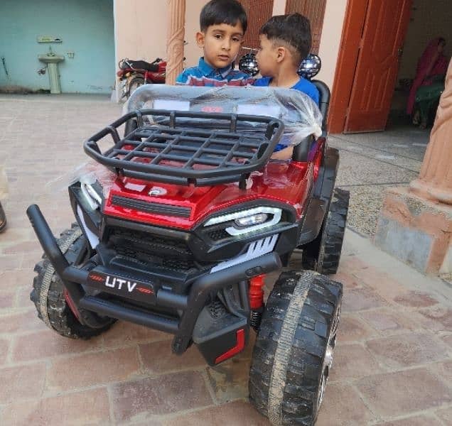 Jeep 6 moters 6 speed rechargeable (upto 12 years kids) 0