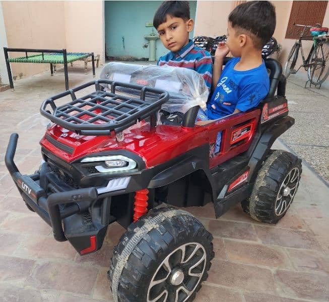 Jeep 6 moters 6 speed rechargeable (upto 12 years kids) 1