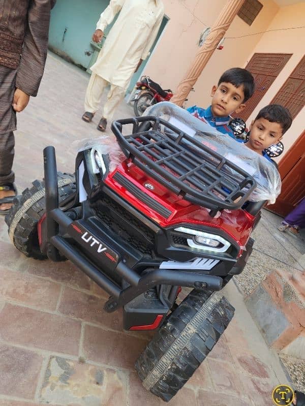 Jeep 6 moters 6 speed rechargeable (upto 12 years kids) 2