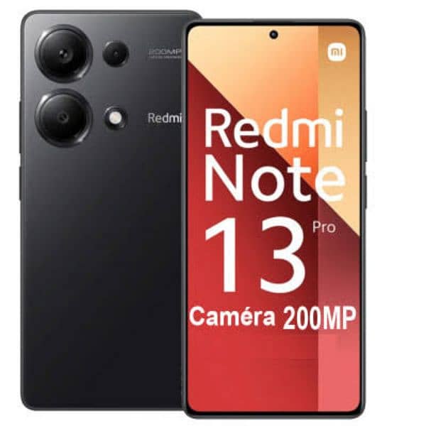 Brand New Redmi Note 13 Pro 8+8/256 Full Warranty Pta Approved 0