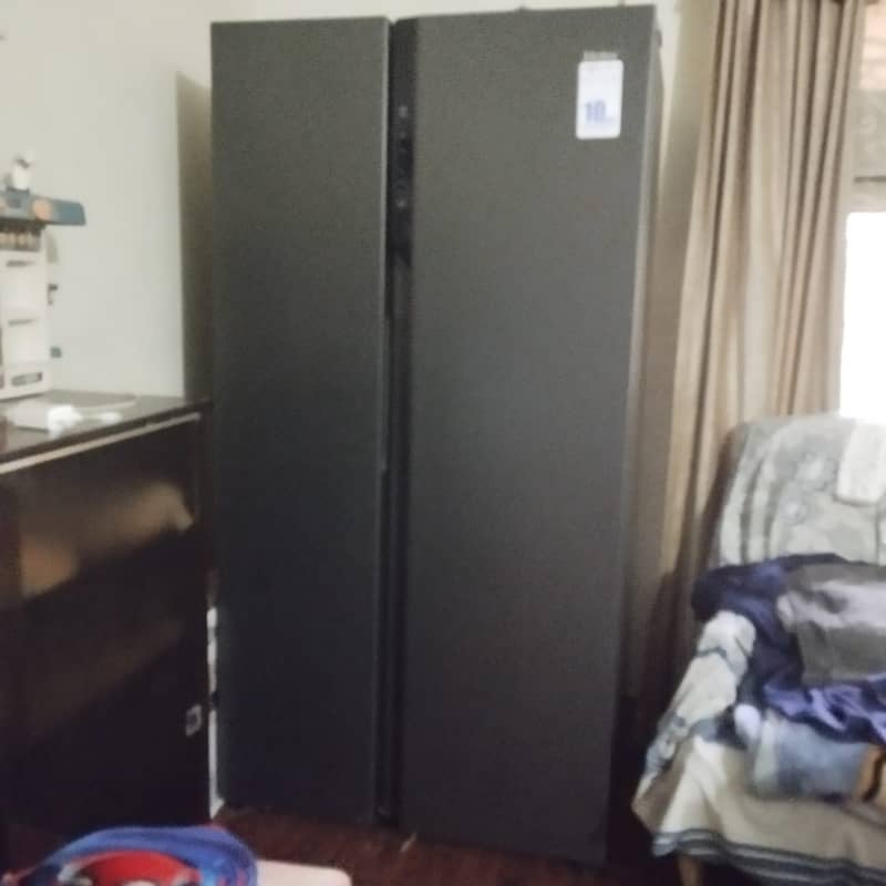 Haier Side By Side Refrigerator HRF 522 IBS INVERTER - 2