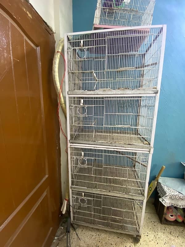 love bird cages for sale 33000/- for all 1