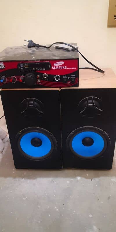 speaker and amplifier 0