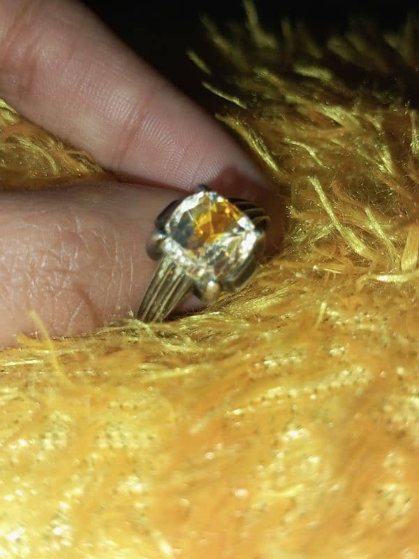 Rare Yellow Sapphire Diamond 4