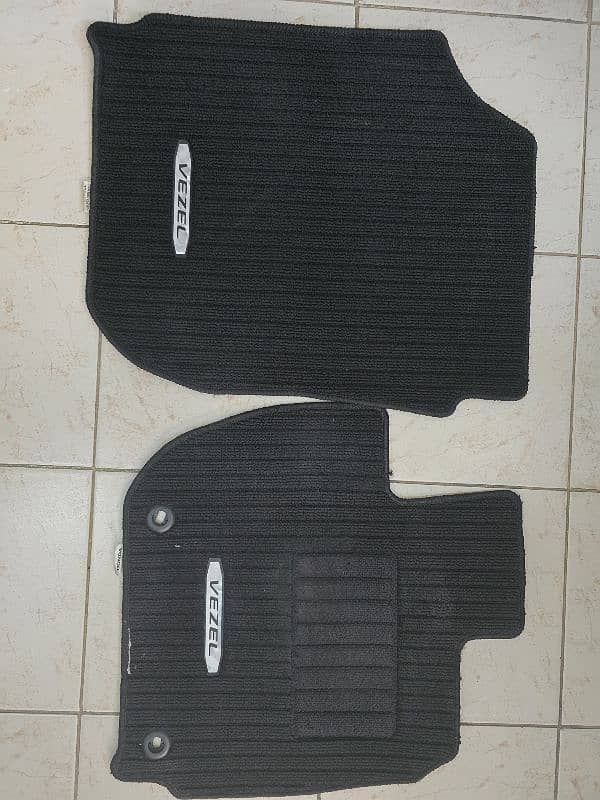 honda veazle car mats and spare tyre  and trunk tray 1