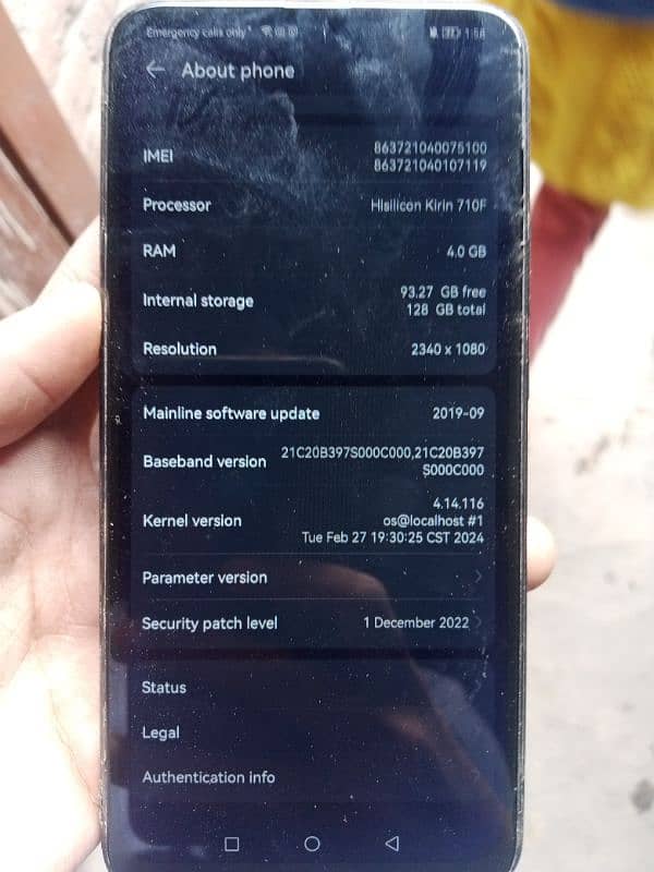 HUAWEI Y9 PRIME  RAM 4/128 GOOD CONDITION 9