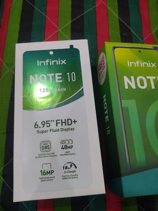 Infinix note 10 6/128 4