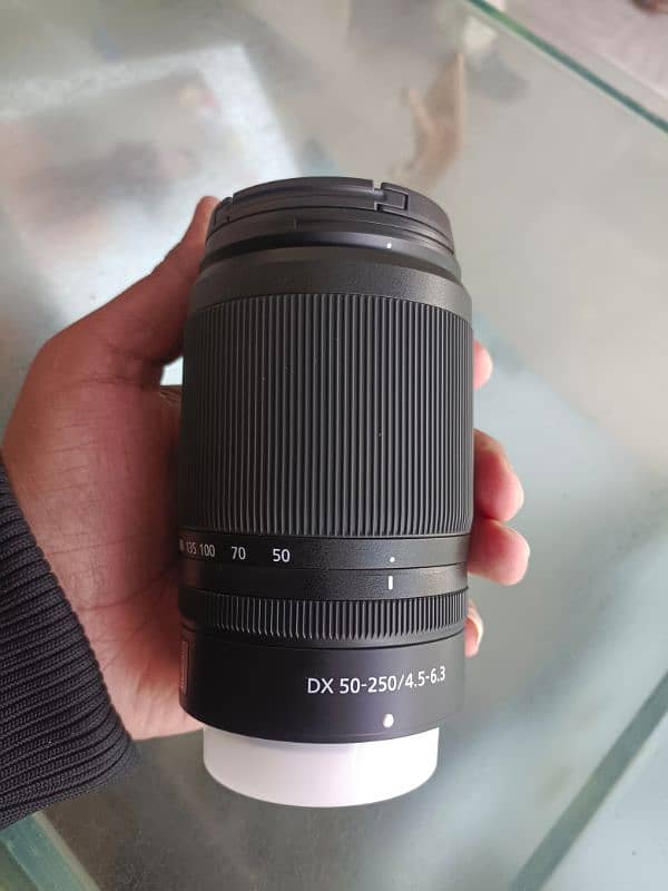 Nikon Z mount Dx lens 50mm - 250mm f 4.5-6.3 1