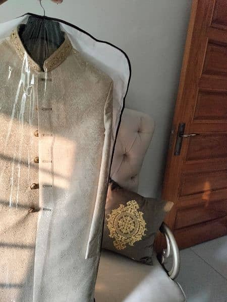 Groom Sherwani+Qulla+ Suit 9