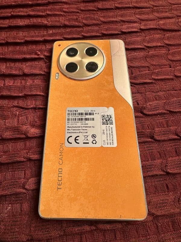 Tecno Camon 30 loewe 16 / 256 with box and 8 months warranty 2