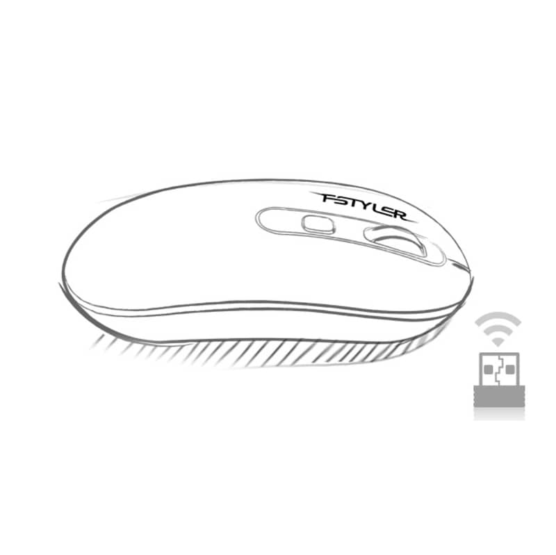 A4TECH FSTYLER Wireless Mouse FG20S - ALFA TECH 8