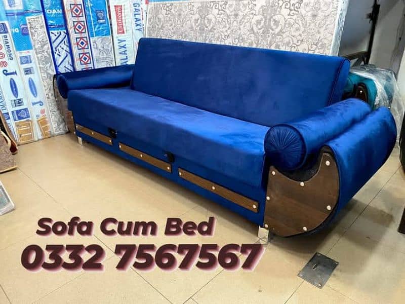 Wooden Sofa Cum Bed - Free Home Delivery 0