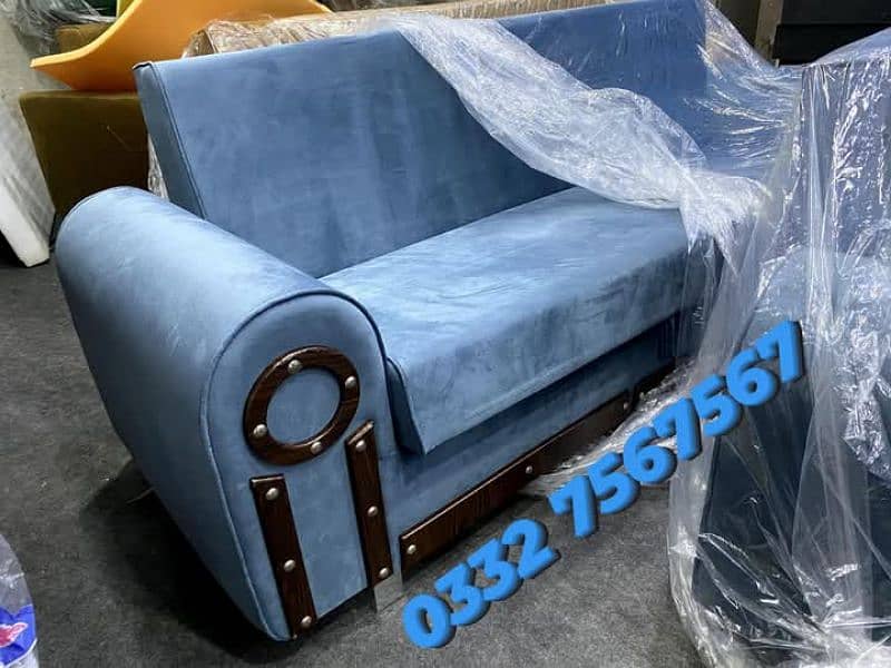 Wooden Sofa Cum Bed - Free Home Delivery 4