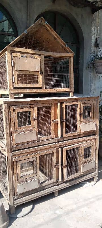 wood cages for hen birds love birds parrots 1