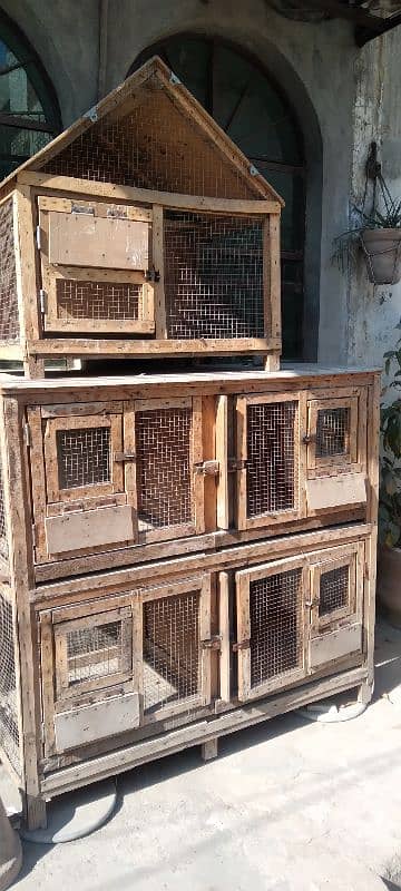 wood cages for hen birds love birds parrots 2