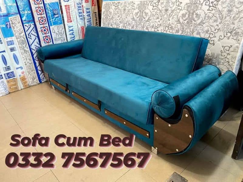 Wooden Sofa Cum Bed - Free Home Delivery 2