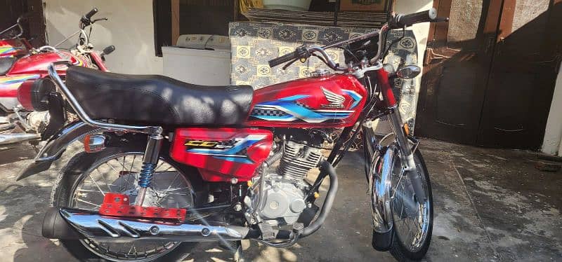 Honda CG 125, 2023-24 Model, APPLIED FOR,Sound and condition very Good 0