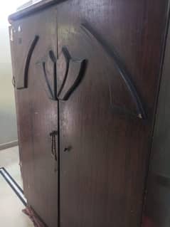 wooden Almari 2 Door for sale!!!