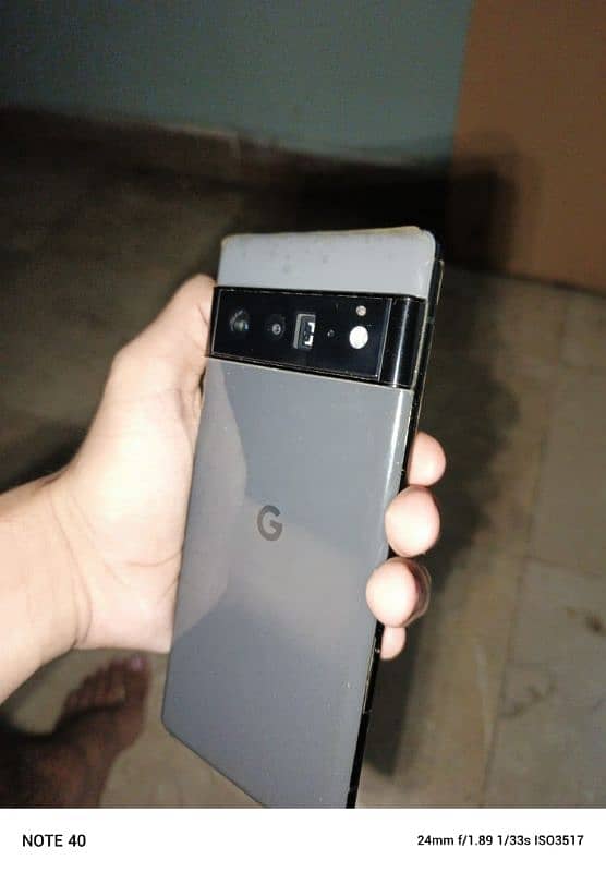 GOOGLE PIXEL 6PRO 12/128 JUST PANEL CHANGE ALL OK AND NON PTA 0