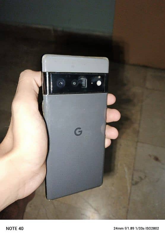 GOOGLE PIXEL 6PRO 12/128 JUST PANEL CHANGE ALL OK AND NON PTA 2