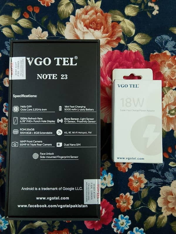 VGO TEL Note 23 8gb 256gb 10/10 (Read Ad) 9