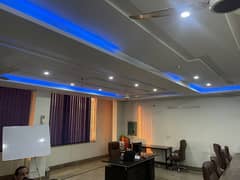 Ground Floor Hall Available For Rent In Johar Town Lahore