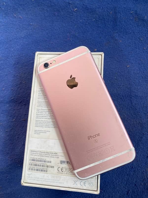 iphone 6s 64gb pta approved with box 3